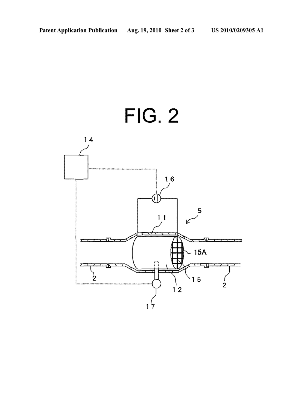 EXHAUST GAS PURIFICATION APPARATUS - diagram, schematic, and image 03