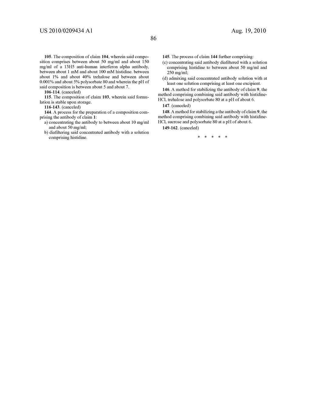 ANTIBODY FORMULATION - diagram, schematic, and image 105