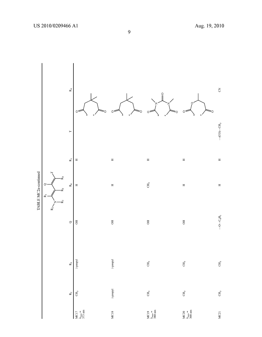 MEROCYANINE DERIVATIVES - diagram, schematic, and image 10