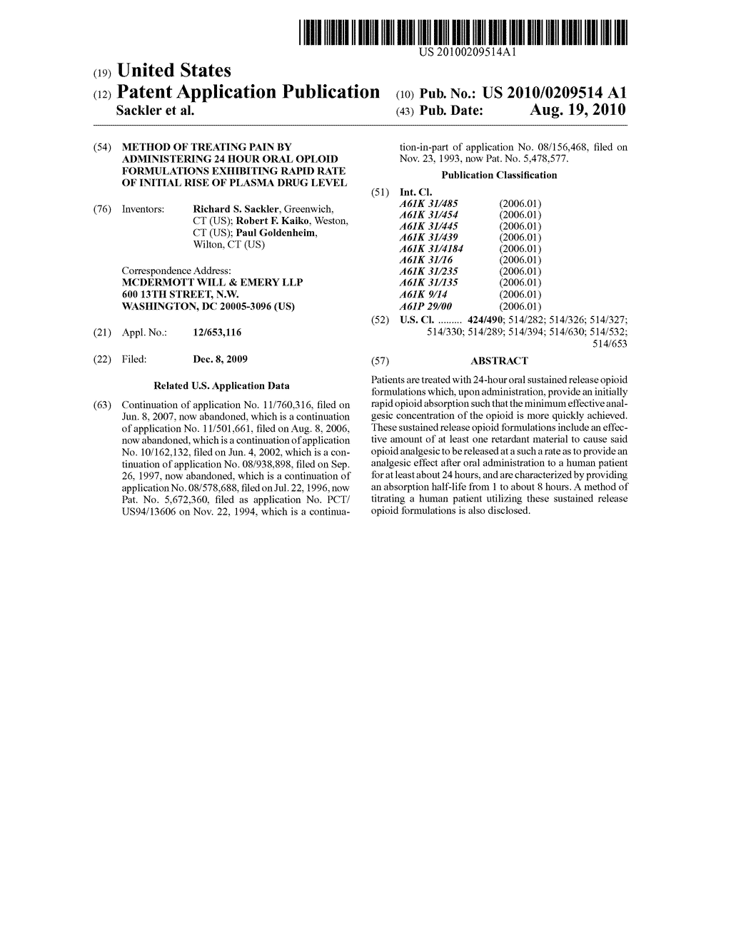 Method of treating pain by administering 24 hour oral oploid formulations exhibiting rapid rate of initial rise of plasma drug level - diagram, schematic, and image 01