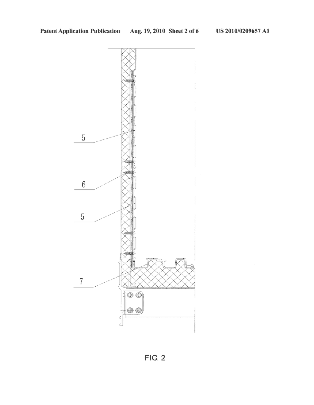 WEAR-PROOF PLATE STRUCTURE FOR A SIDE SHEET OF CONTAINER BODY - diagram, schematic, and image 03