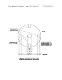 WINE BOTTLE AND WINE GLASS HOLDER/SERVER/COASTER diagram and image