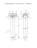 Battery pack with axially extending and rotatable electrical connections and catch diagram and image