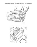 Battery pack with axially extending and rotatable electrical connections and catch diagram and image