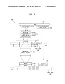 Method for correcting a position error of lithography apparatus diagram and image