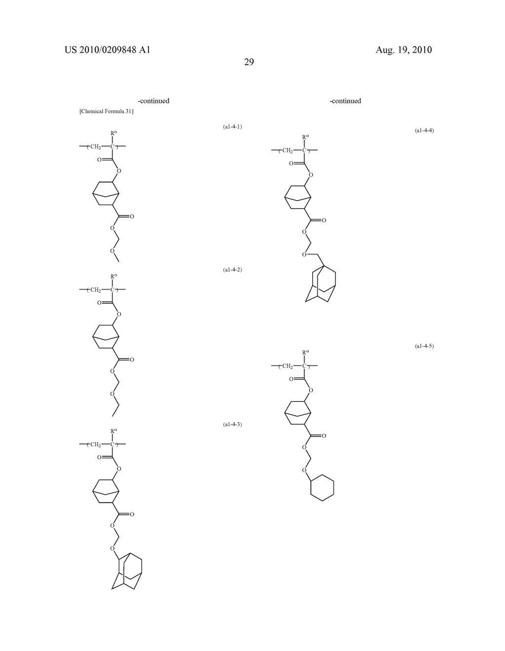 POSITIVE RESIST COMPOSITION, METHOD OF FORMING RESIST PATTERN, AND POLYMERIC COMPOUND - diagram, schematic, and image 30