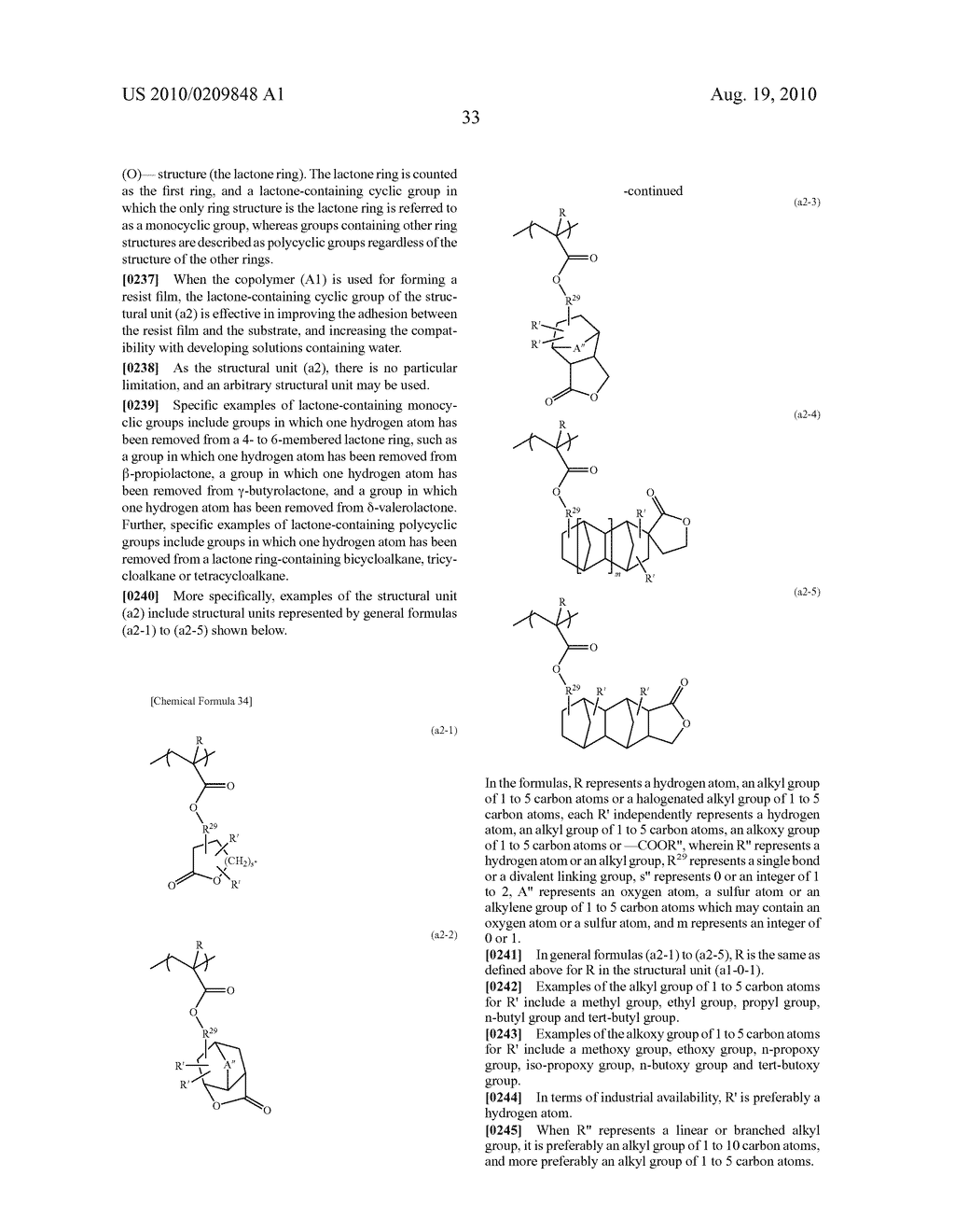 POSITIVE RESIST COMPOSITION, METHOD OF FORMING RESIST PATTERN, AND POLYMERIC COMPOUND - diagram, schematic, and image 34