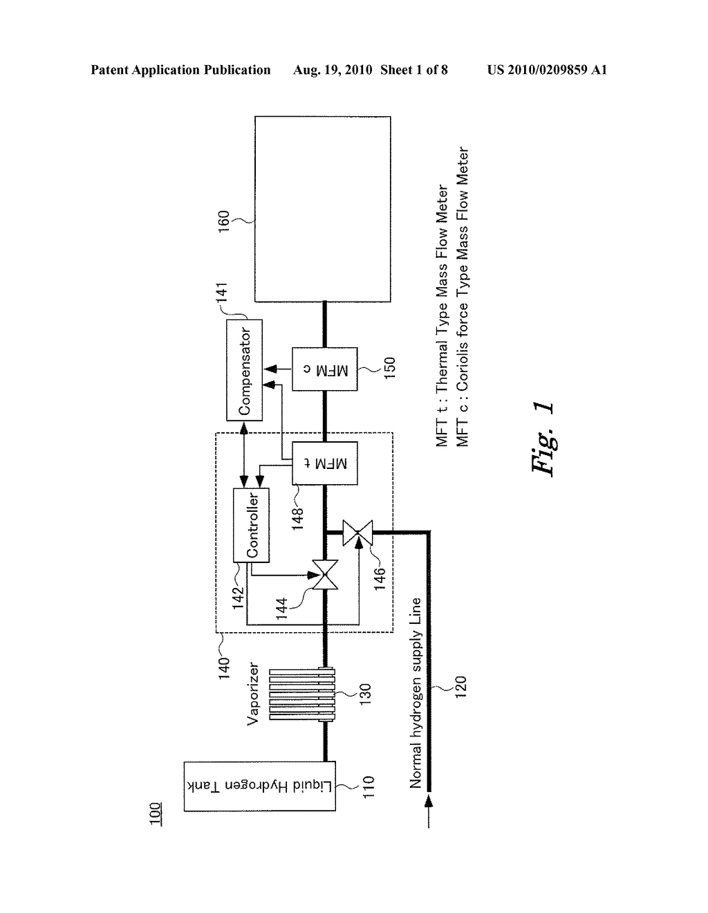 APPARATUS AND METHOD FOR SUPPLYING HYDROGEN GAS, AND QUARTZ GLASS MANUFACTURING APPARATUS - diagram, schematic, and image 02