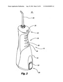 ORAL IRRIGATOR diagram and image