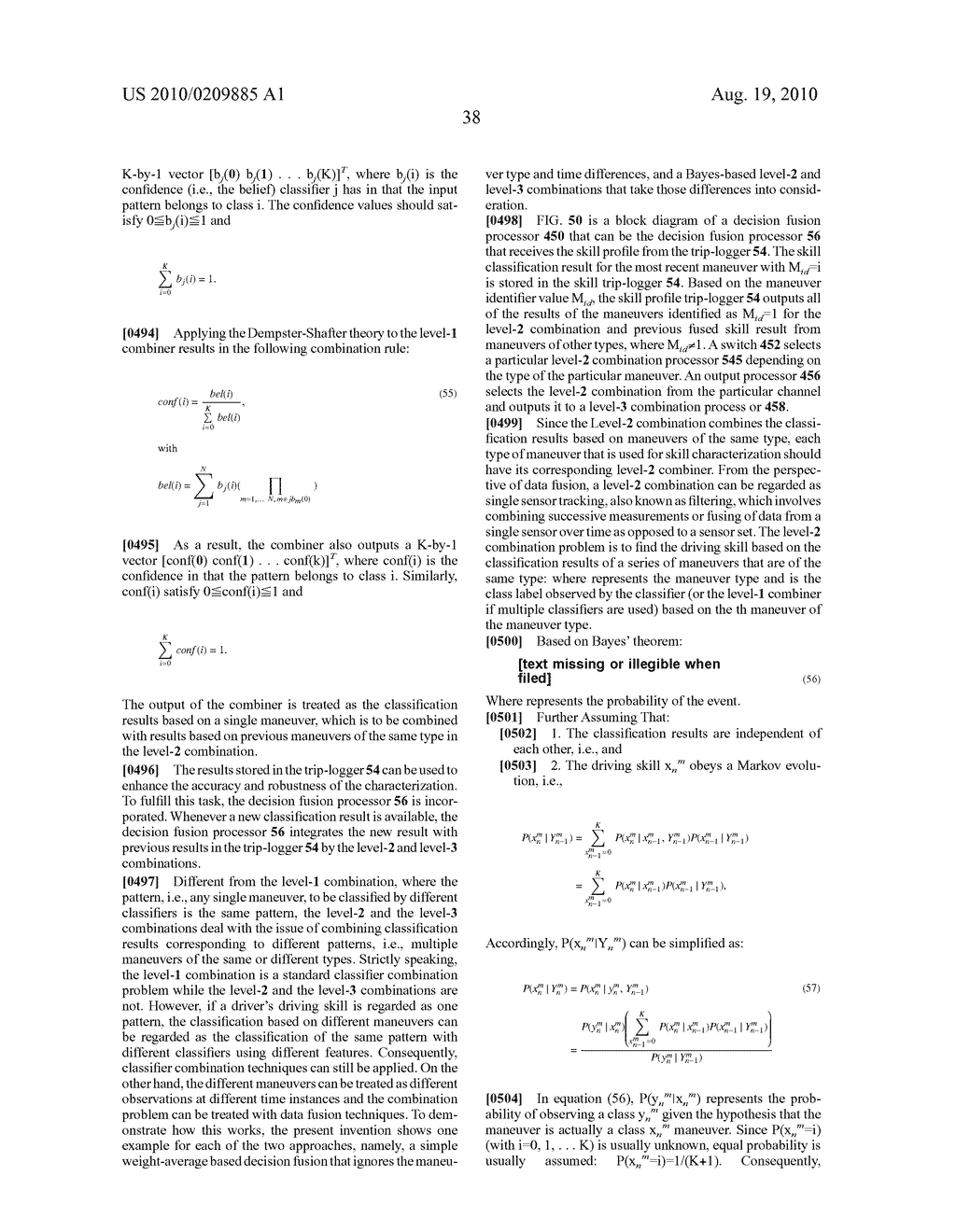 VEHICLE STABILITY ENHANCEMENT CONTROL ADAPTATION TO DRIVING SKILL BASED ON LANE CHANGE MANEUVER - diagram, schematic, and image 74