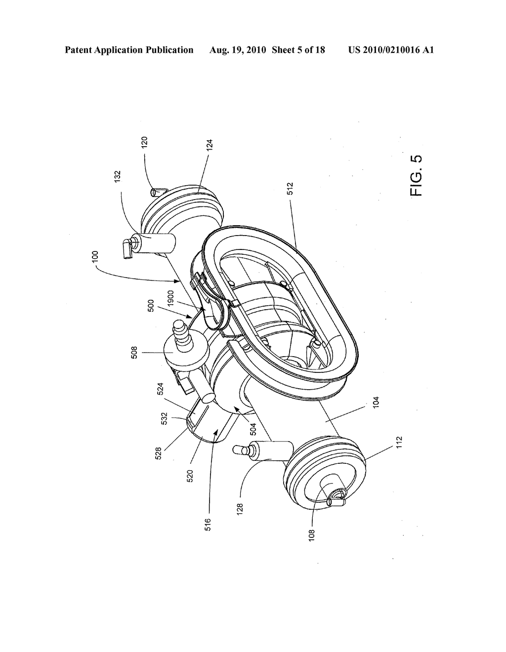 ROTATION SYSTEM FOR CELL GROWTH CHAMBER OF A CELL EXPANSION SYSTEM AND METHOD OF USE THEREFOR - diagram, schematic, and image 06