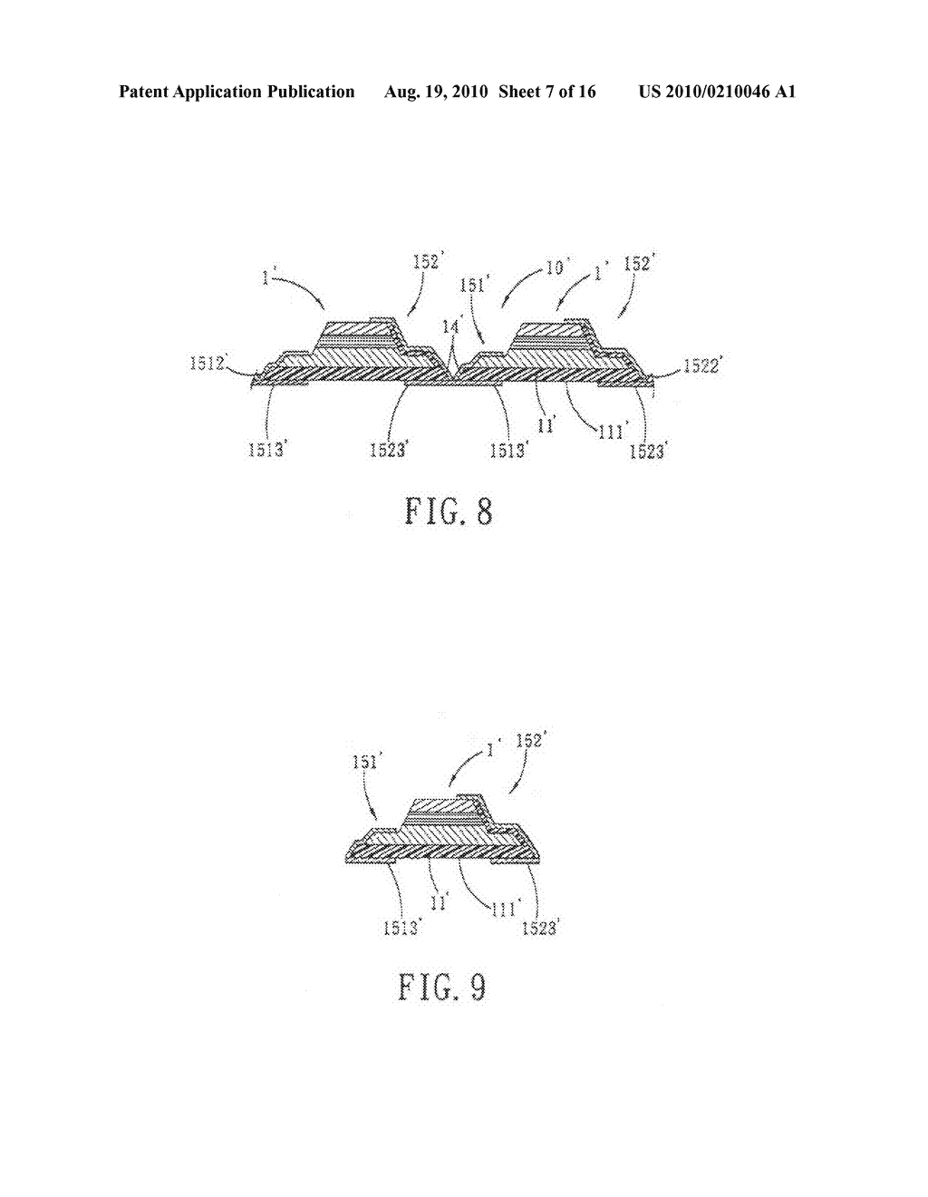 Light emitting diode chip, and methods for manufacturing and packaging the same - diagram, schematic, and image 08