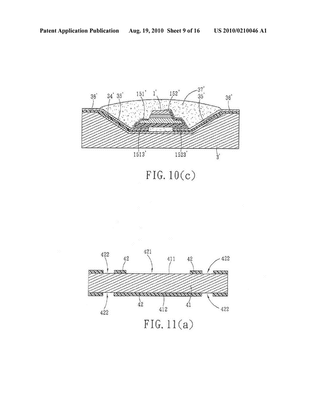 Light emitting diode chip, and methods for manufacturing and packaging the same - diagram, schematic, and image 10