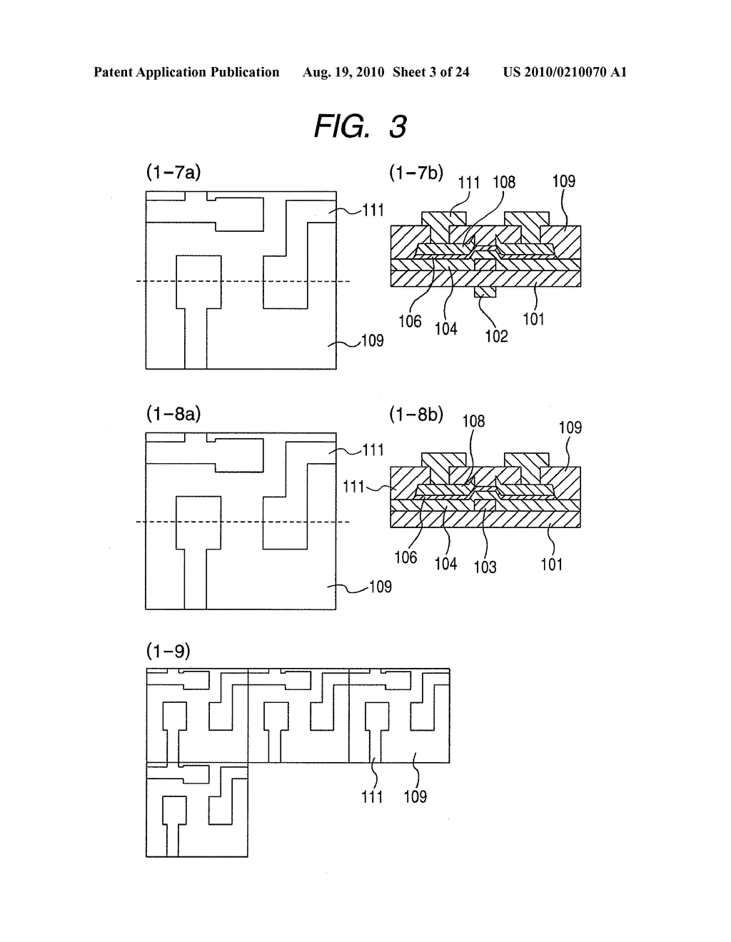 METHOD OF MANUFACTURING A FIELD EFFECT TRANSISTOR HAVING AN OXIDE SEMICONDUCTOR - diagram, schematic, and image 04