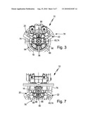 Device and method for fine or finest processing of a rotationally symmetric work piece surface diagram and image