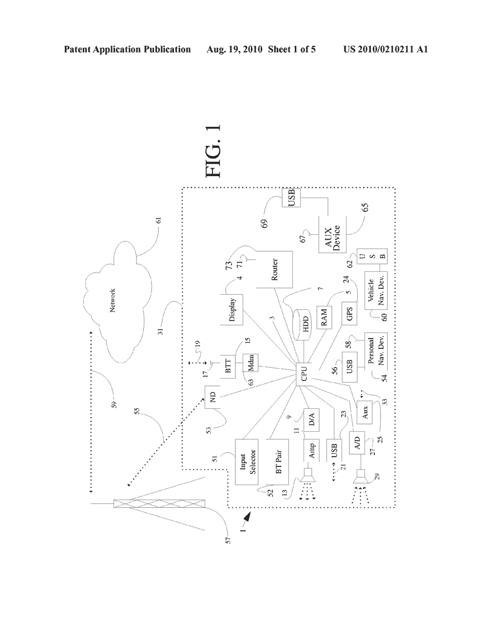 SYSTEM AND METHOD FOR SECONDARY COMMUNICATION DEVICE DETECTION AND CONNECTION - diagram, schematic, and image 02