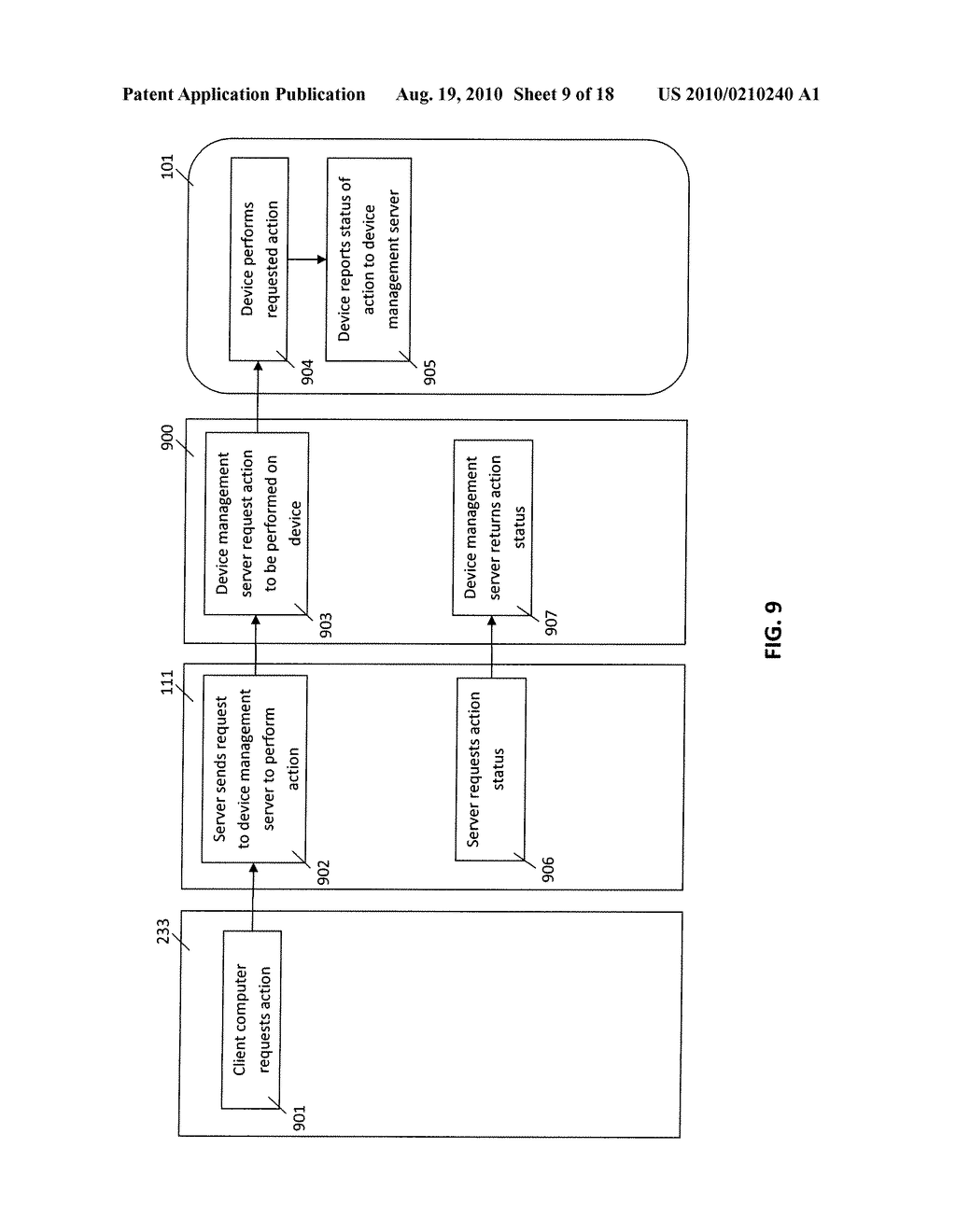 SYSTEM AND METHOD FOR REMOTELY SECURING OR RECOVERING A MOBILE DEVICE - diagram, schematic, and image 10