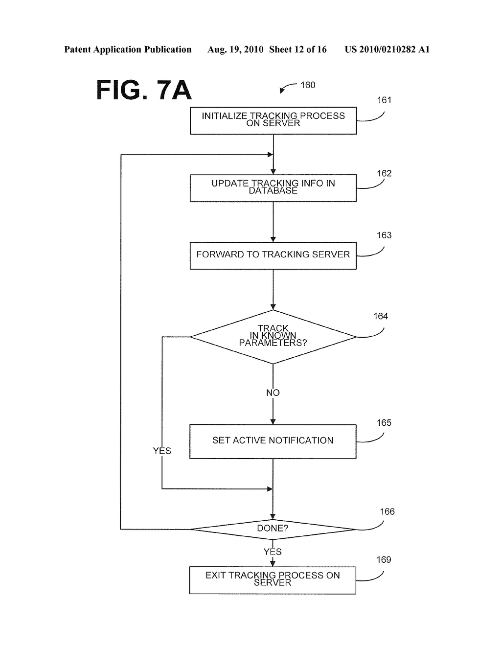 SYSTEM AND METHOD FOR PROVIDING TRACKING FOR MOBILE RESOURCES OVER A NETWORK - diagram, schematic, and image 13