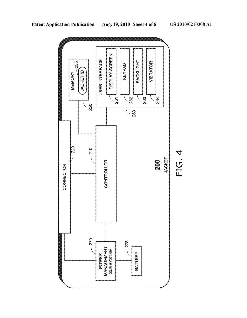 WIRELESS COMMUNICATOR JACKET WITH MULTIPLE OPERATIONAL STAGES - diagram, schematic, and image 05