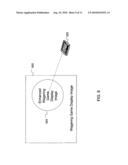 ACCESSING WAGERING GAME SERVICES BY AIMING HANDHELD DEVICE AT EXTERNAL DEVICE diagram and image