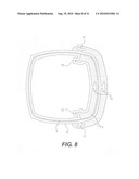 Integrated pole pad for sports support pole diagram and image