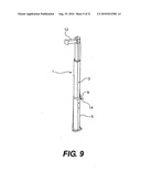 Integrated pole pad for sports support pole diagram and image