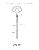 Integrated pole pad for sports support pole diagram and image