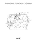 TENSIONER ASSEMBLY FOR A ROTARY DRIVE diagram and image