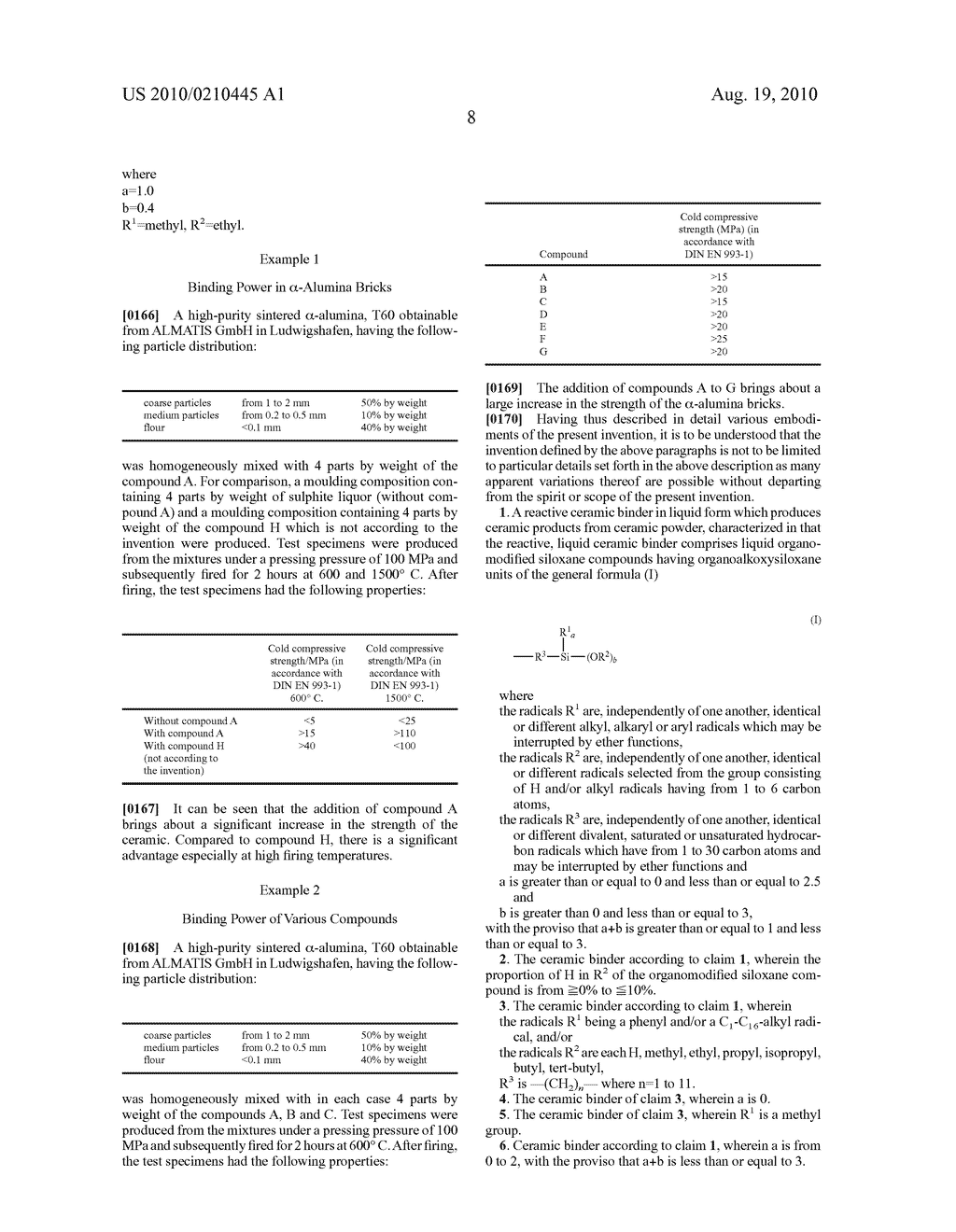 REACTIVE, LIQUID CERAMIC BINDER - diagram, schematic, and image 09