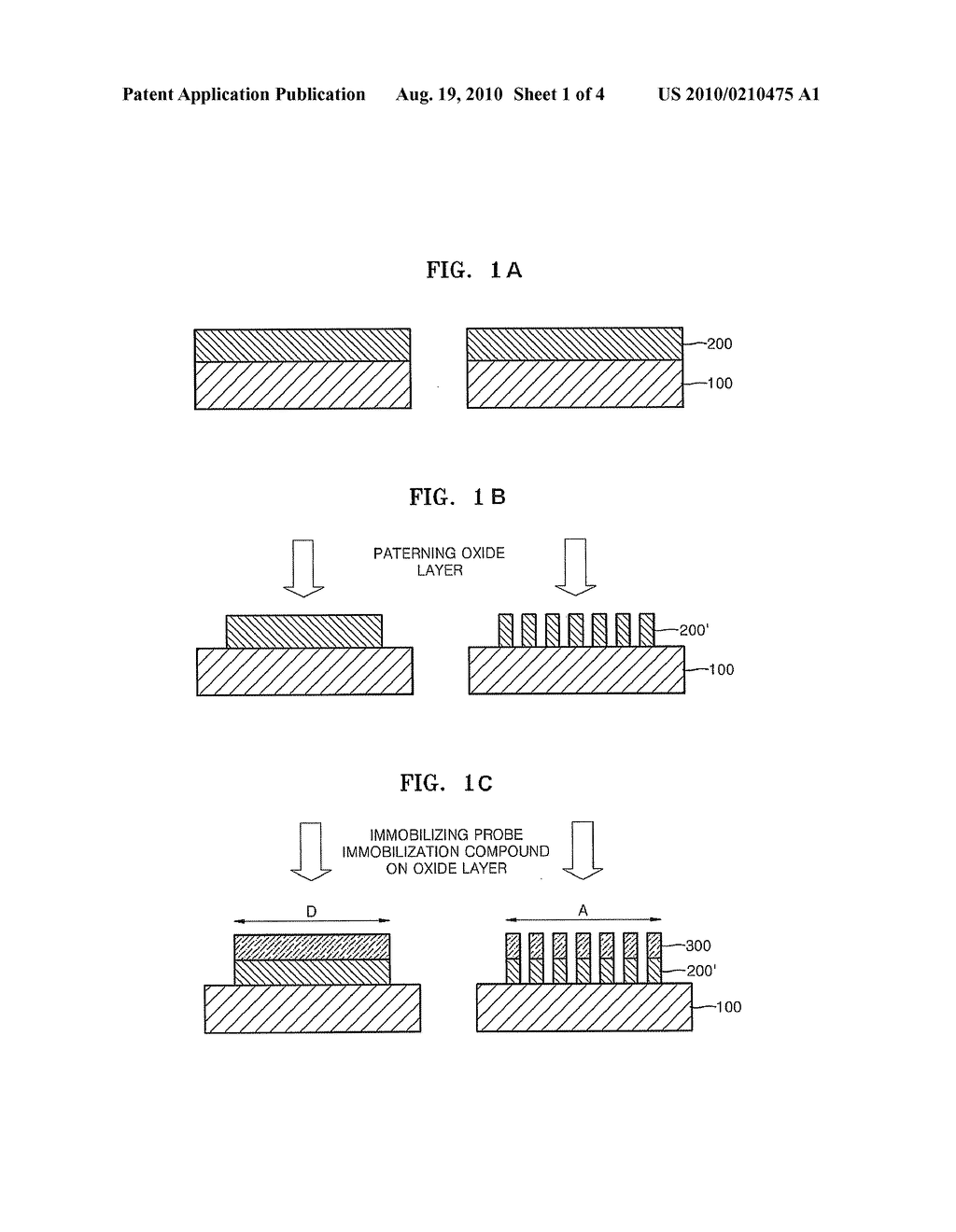 MICROARRAY HAVING BRIGHT FIDUCIAL MARK AND METHOD OF OBTAINING OPTICAL DATA FROM THE MIRCOARRAY - diagram, schematic, and image 02