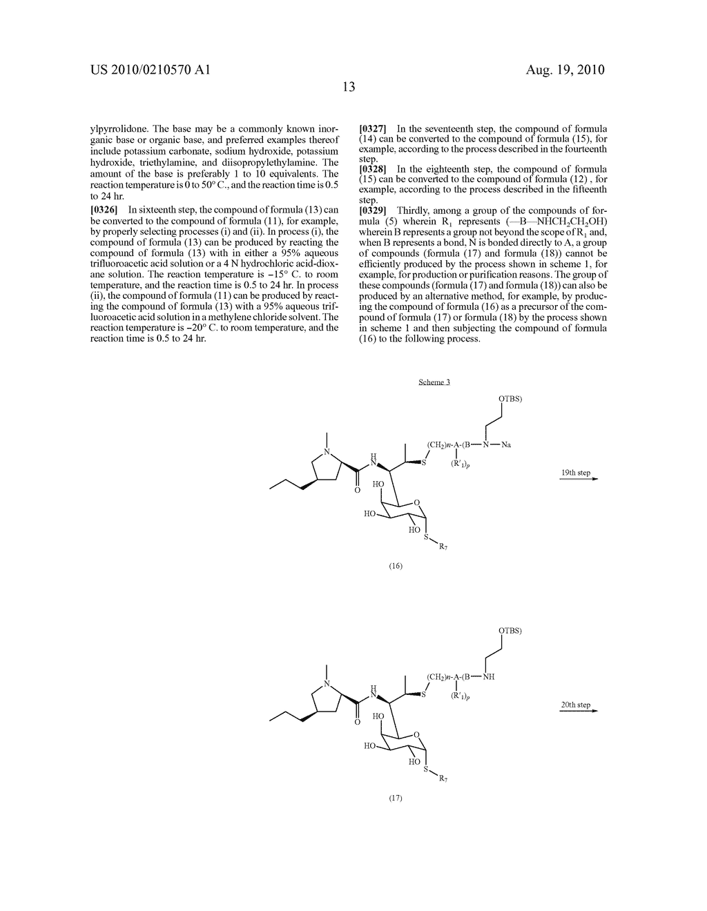 LINCOMYCIN DERIVATIVES AND ANTIMICROBIAL AGENTS COMPRISING THE SAME AS ACTIVE INGREDIENT - diagram, schematic, and image 14