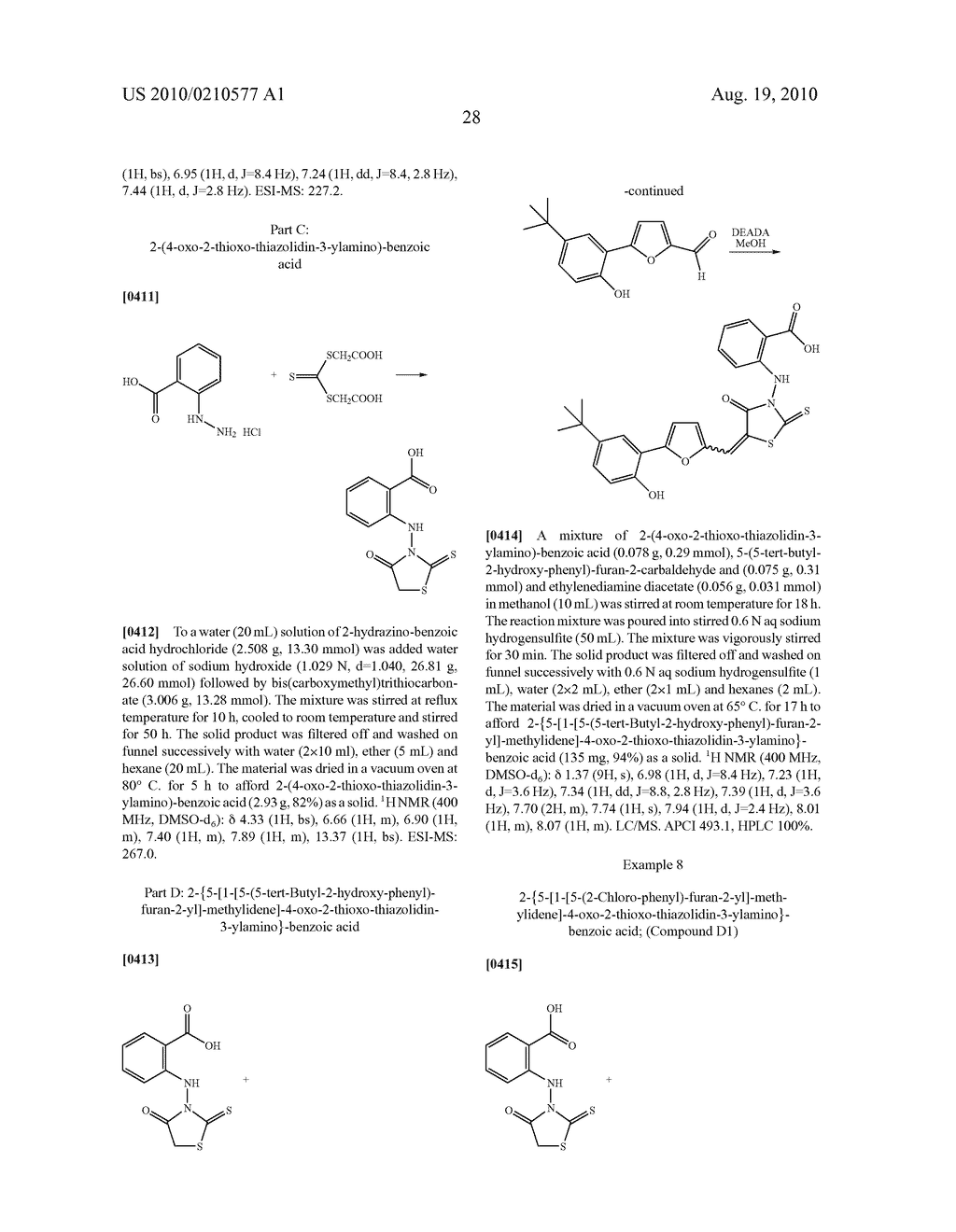 CYCLIC CARBOXYLIC ACID RHODANINE DERIVATIVES FOR THE TREATMENT AND PREVENTION OF TUBERCULOSIS - diagram, schematic, and image 38