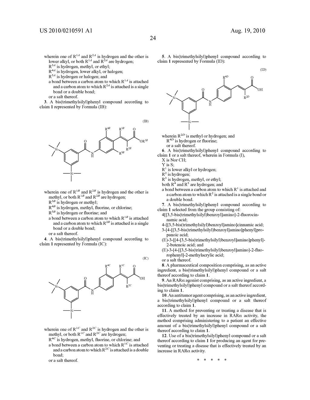 BIS(TRIMETHYLSILYL)PHENYL COMPOUND OR SALT THEREOF, AND USE THEREOF - diagram, schematic, and image 27