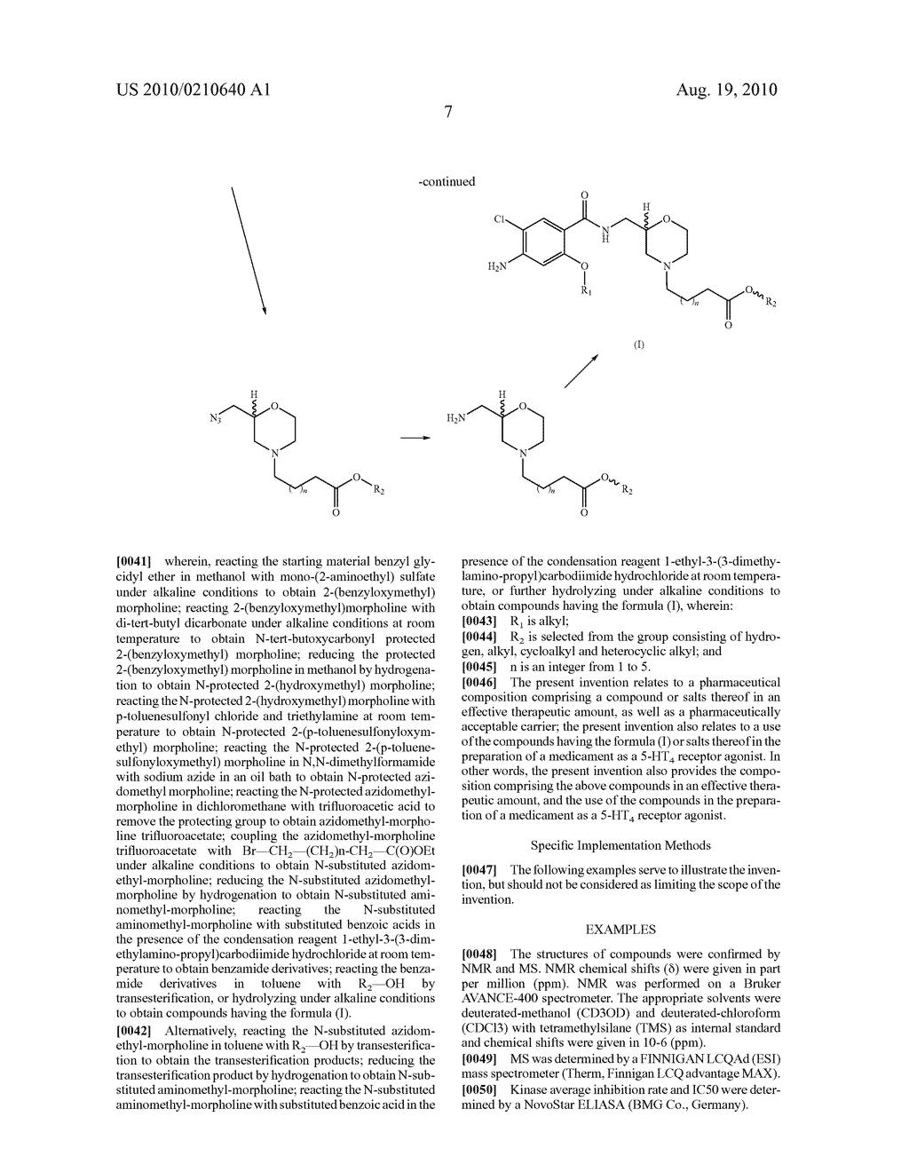 BENZAMIDE DERIVATIVES, THEIR PREPARATION AND USES IN MEDICINE THEREOF - diagram, schematic, and image 08