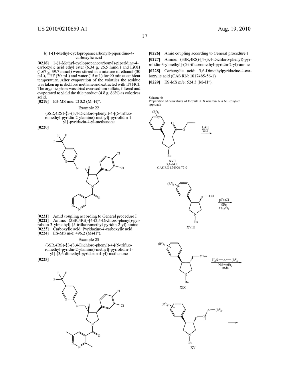 PYRROLIDINE DERIVATIVES AS NK3 RECEPTOR ANTAGONISTS - diagram, schematic, and image 18