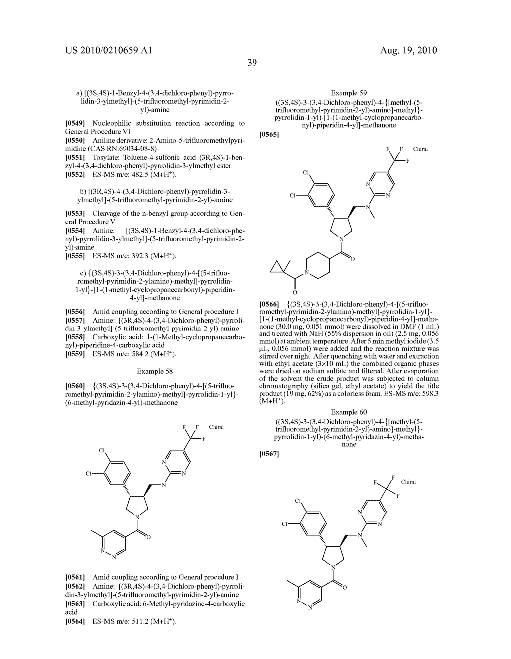 PYRROLIDINE DERIVATIVES AS NK3 RECEPTOR ANTAGONISTS - diagram, schematic, and image 40
