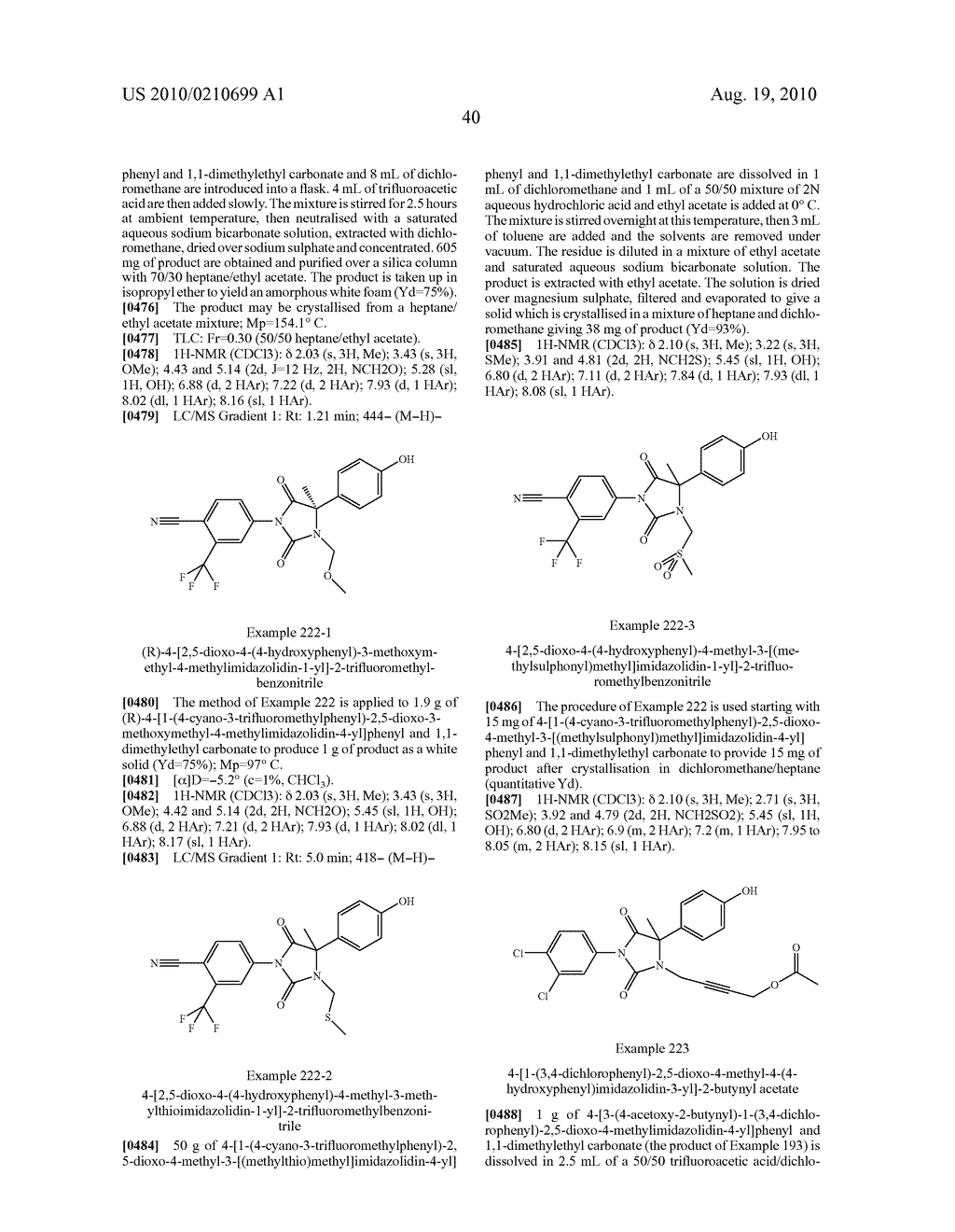 IMIDAZOLIDINE DERIVATIVES, USES THEREFOR, PREPARATION THEREOF AND COMPOSITIONS COMPRISING SUCH - diagram, schematic, and image 41