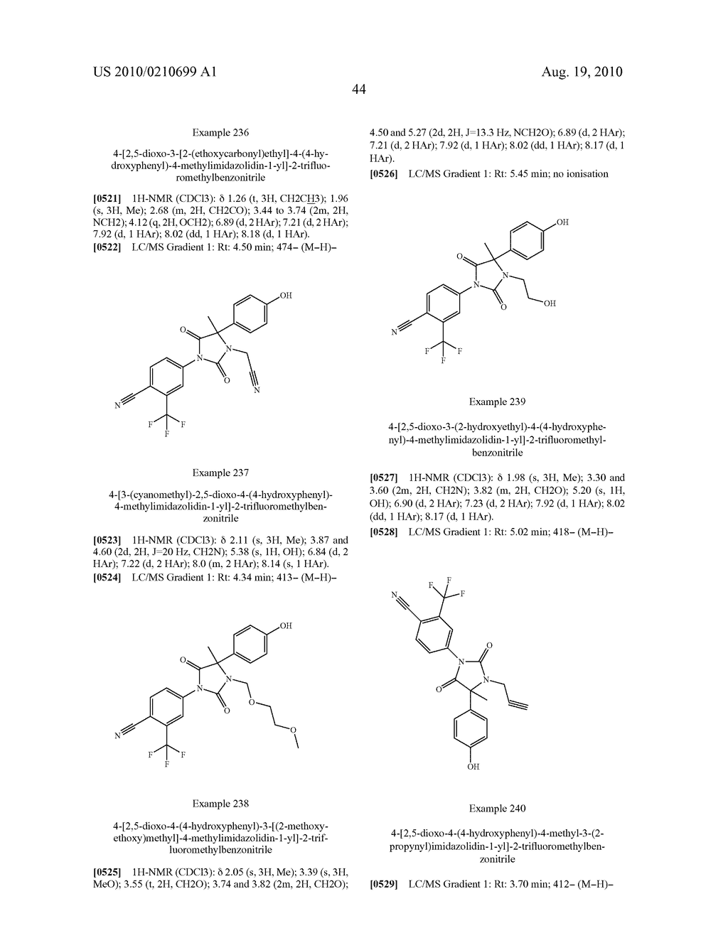 IMIDAZOLIDINE DERIVATIVES, USES THEREFOR, PREPARATION THEREOF AND COMPOSITIONS COMPRISING SUCH - diagram, schematic, and image 45