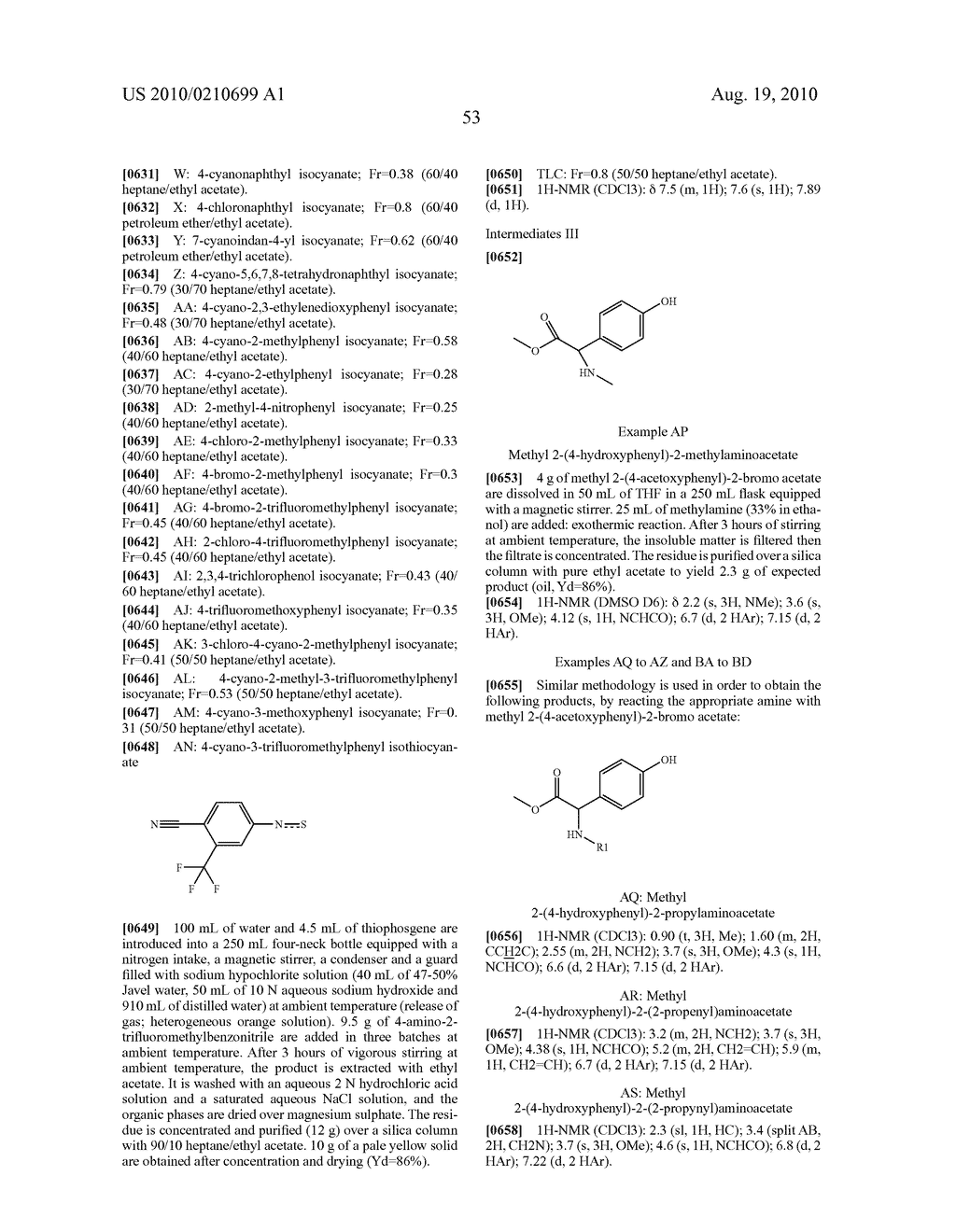 IMIDAZOLIDINE DERIVATIVES, USES THEREFOR, PREPARATION THEREOF AND COMPOSITIONS COMPRISING SUCH - diagram, schematic, and image 54