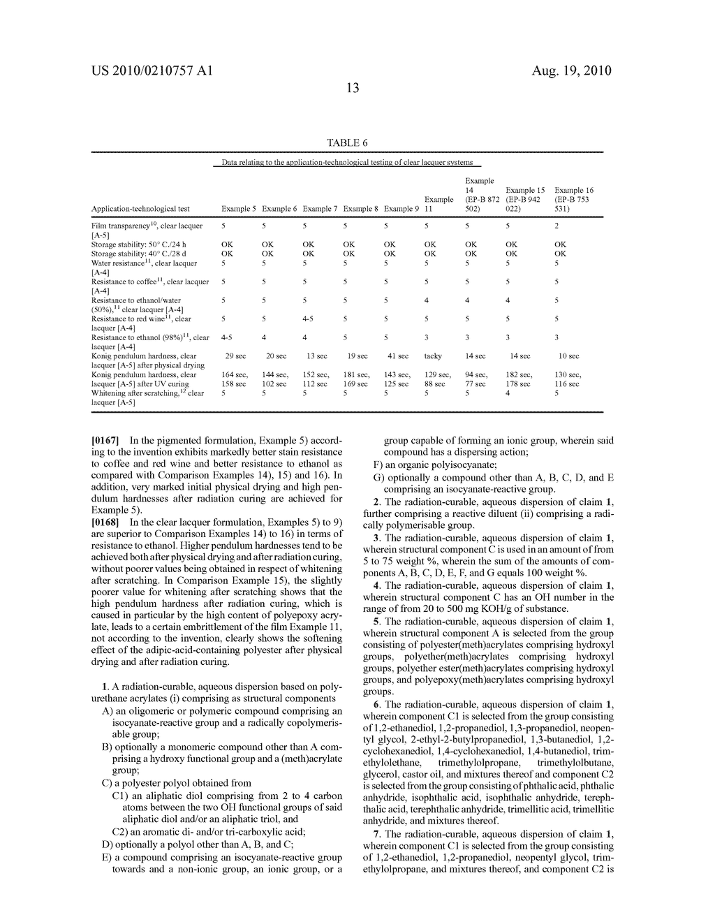 Aqueous Coating Systems Based On Physically Drying Urethane Acrylates - diagram, schematic, and image 14