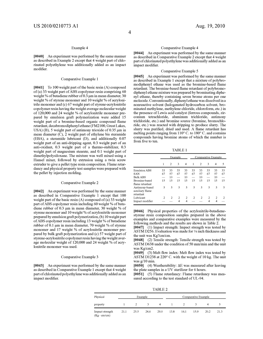 FLAME RETARDANT RESIN COMPOSITION HAVING GOOD IMPACT STRENGTH AND HIGH MELT FLOW INDEX - diagram, schematic, and image 05