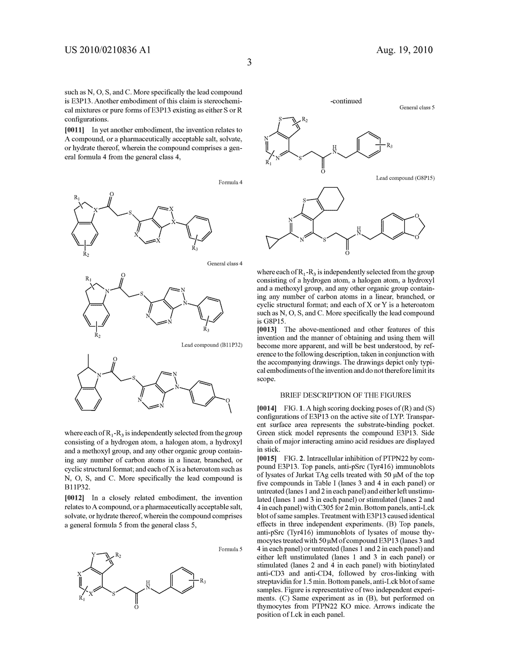 SMALL MOLECULE INHIBITORS OF LYMPHOID TYROSINE PHOSPHATASE - diagram, schematic, and image 07