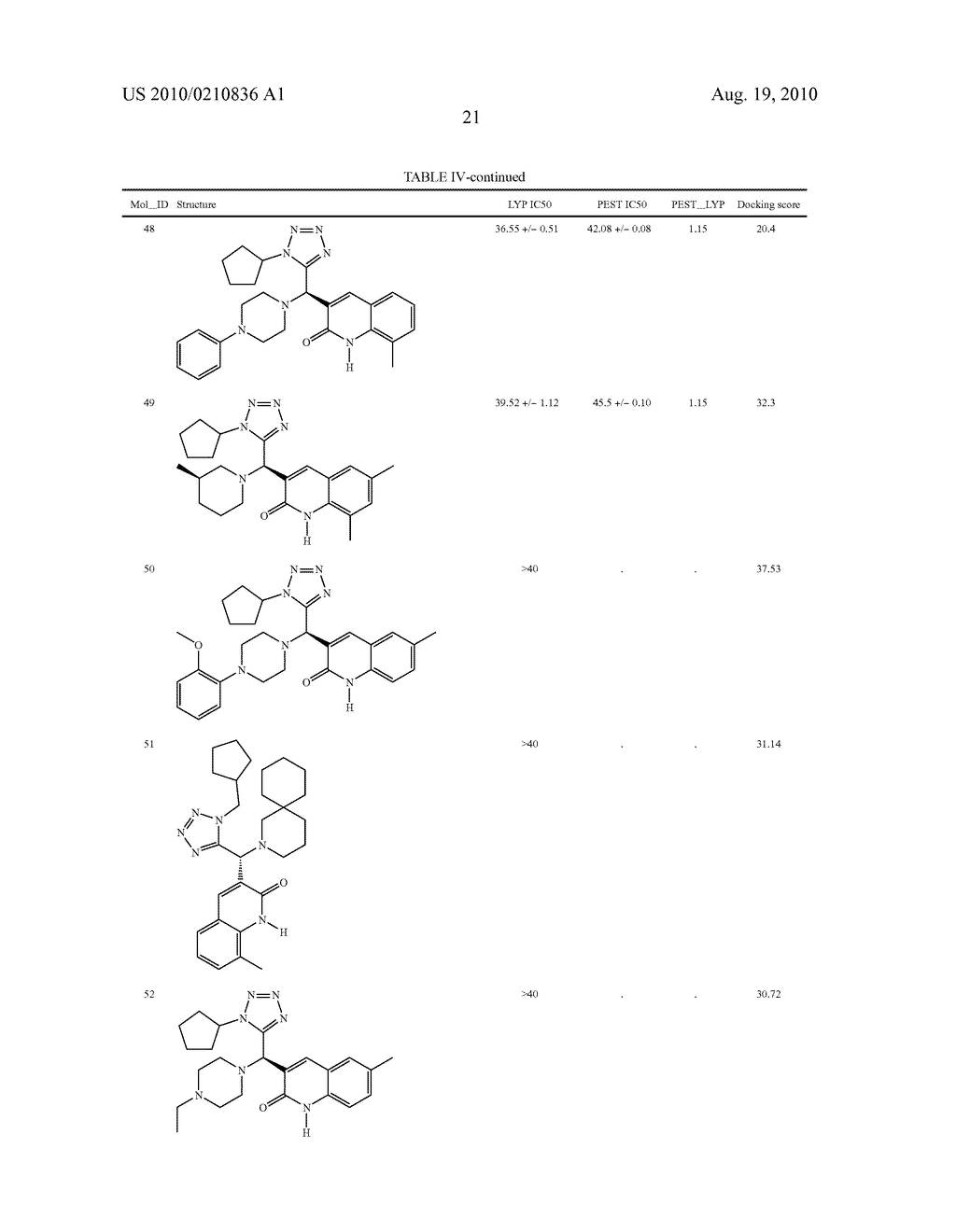 SMALL MOLECULE INHIBITORS OF LYMPHOID TYROSINE PHOSPHATASE - diagram, schematic, and image 25