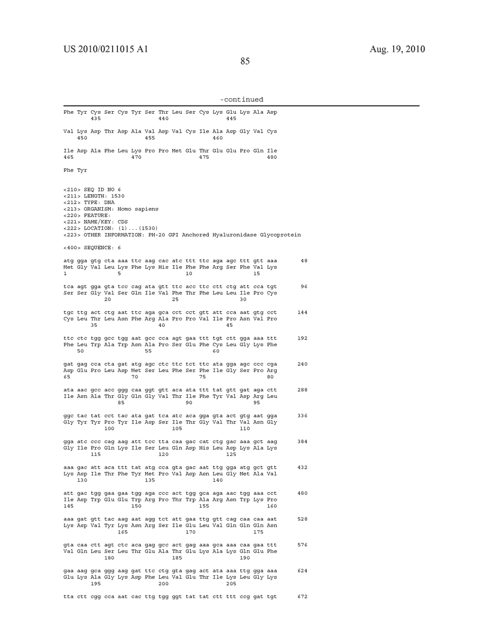 Soluble glycosaminoglycanases and methods of preparing and using soluble glycosaminoglycanases - diagram, schematic, and image 87