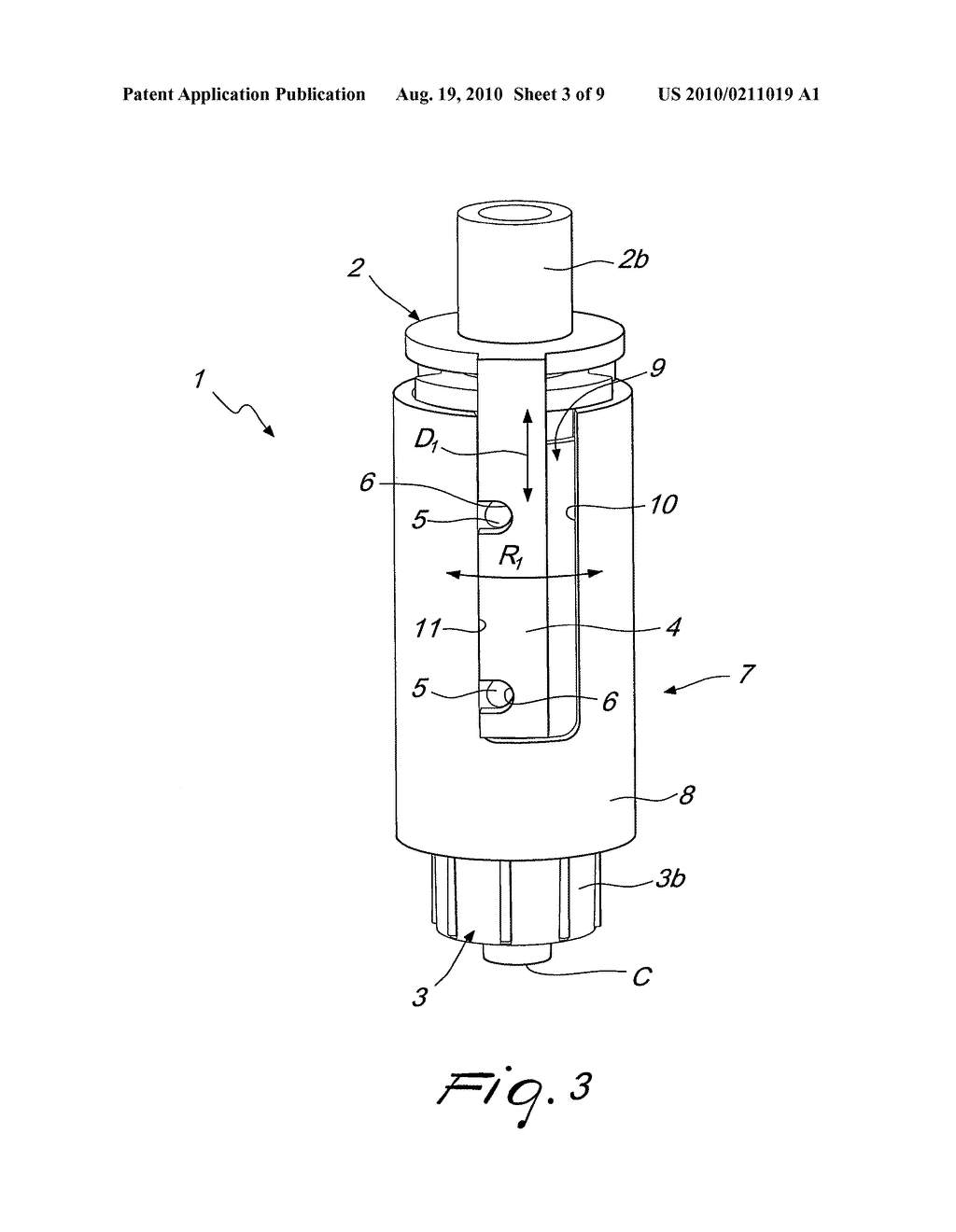 CLOSURE DEVICE FOR LINES FOR ADMINISTERING MEDICAL OR PHARMACEUTICAL FLUIDS FROM CONTAINERS OR THE LIKE - diagram, schematic, and image 04