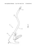 MEDICAL INSTRUMENT TO PLACE A PURSESTRING SUTURE, OPEN A HOLE AND PASS A GUIDEWIRE diagram and image