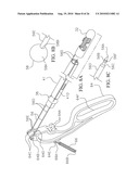 MEDICAL INSTRUMENT TO PLACE A PURSESTRING SUTURE, OPEN A HOLE AND PASS A GUIDEWIRE diagram and image