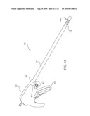 MEDICAL INSTRUMENT TO PLACE A PURSESTRING SUTURE, OPEN A HOLE AND PASS A GUIDEWIRE diagram and image