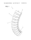 FLEXIBLE, SLIDING, DYNAMIC IMPLANT SYSTEM, FOR SELECTIVE STABILIZATION AND CORRECTION OF THE VERTEBRAL COLUMN DEFORMITIES AND INSTABILITIES diagram and image