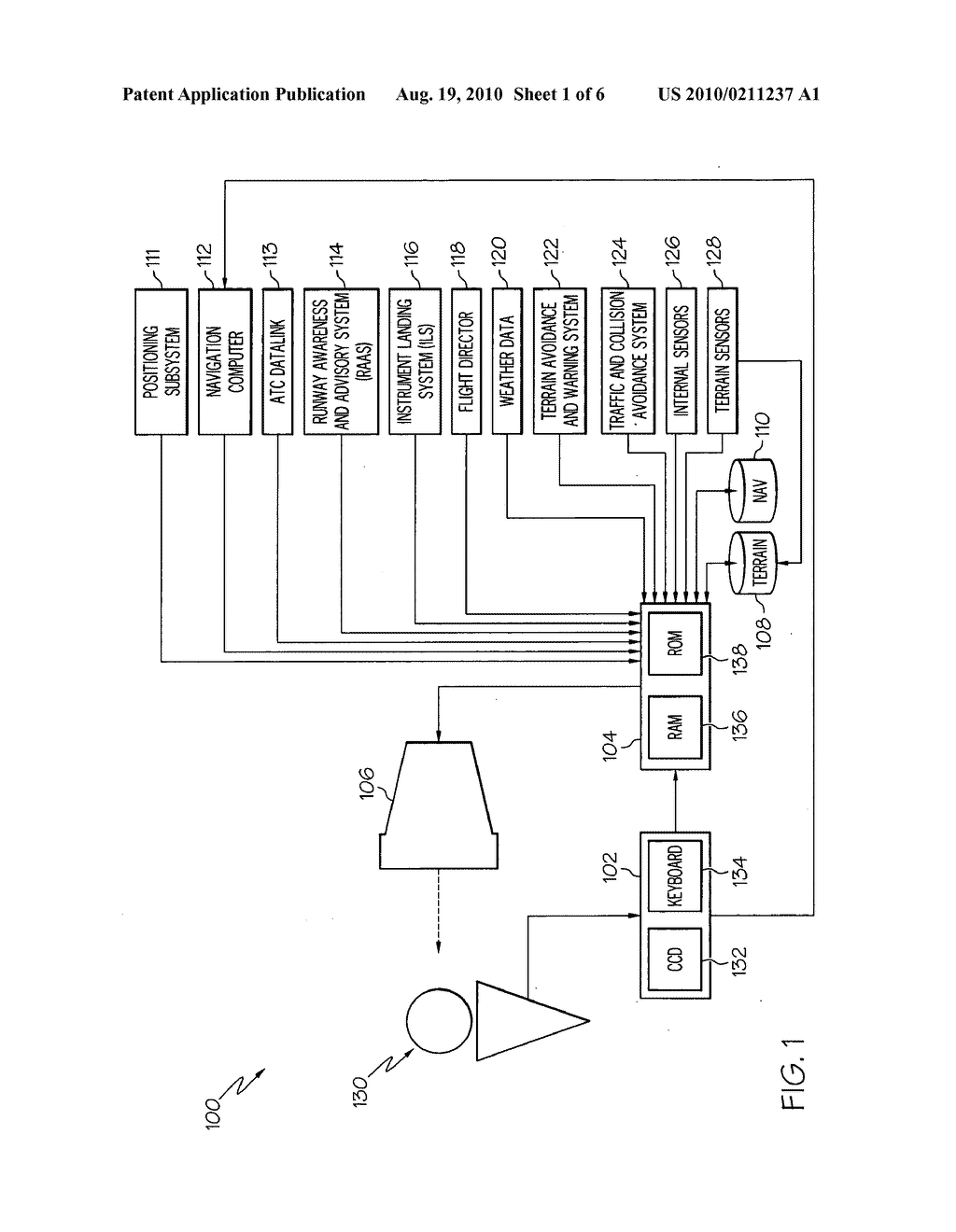 SYSTEM AND METHOD FOR RENDERING A SYNTHETIC PERSPECTIVE DISPLAY OF A DESIGNATED OBJECT OR LOCATION - diagram, schematic, and image 02